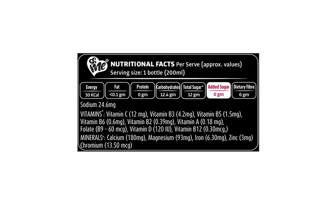 &me PCOS Cranberry-Vanilla   Plastic Bottle  200 millilitre